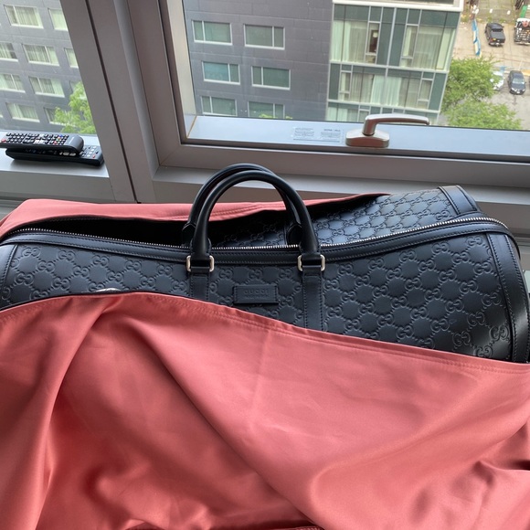 GUCCI BLACK LUGGAGE BAG - Picture 8 of 9